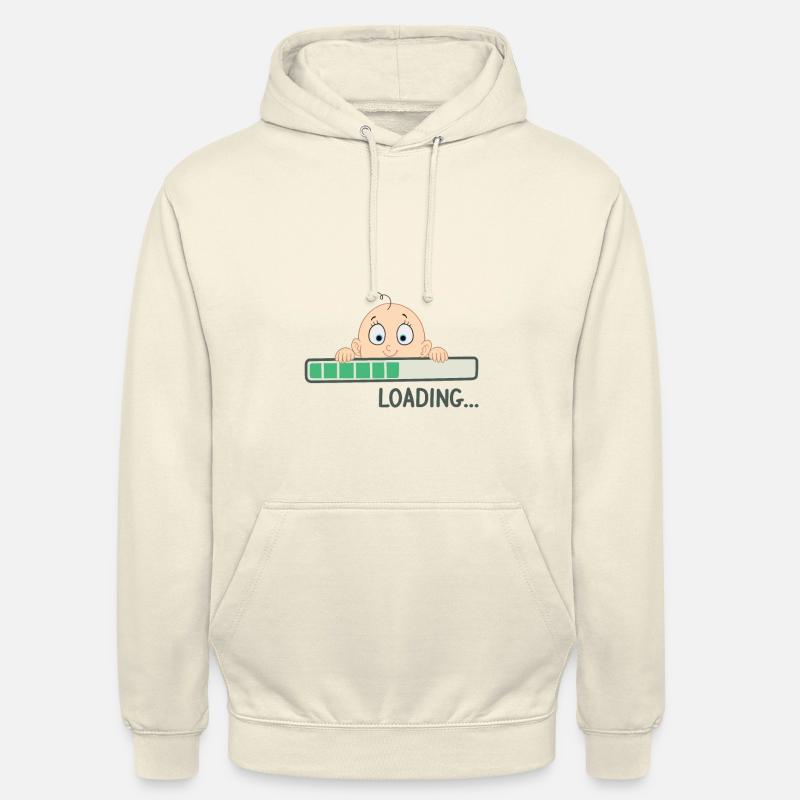 Loading Junge Schwangerschaft Werdende Mutter - Unisex Hoodie - Vanille-Milchshake