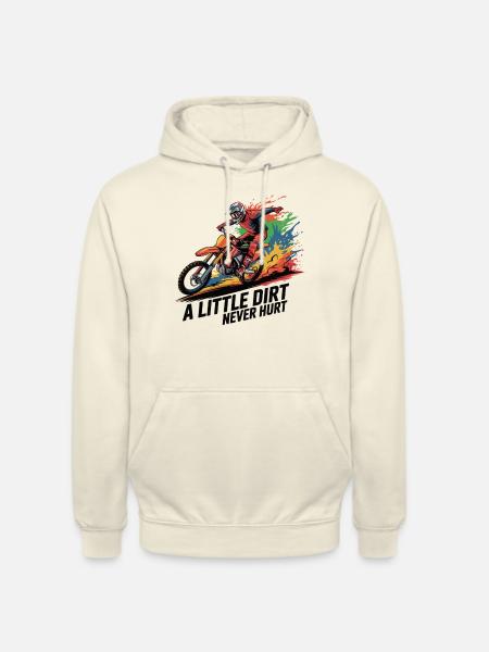 Motocross: Dirty passion - Unisex Hoodie - vanilla