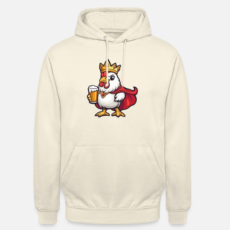 Bière de coq drôle - Sweat-shirt à capuche unisexe - vanille