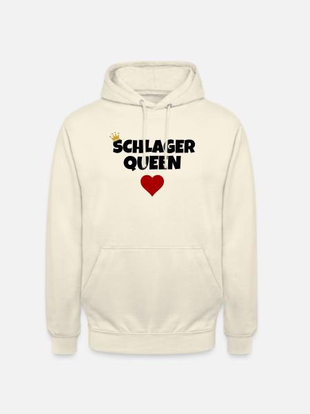Schlagerqueen - Unisex Hoodie - Vanille-Milchshake