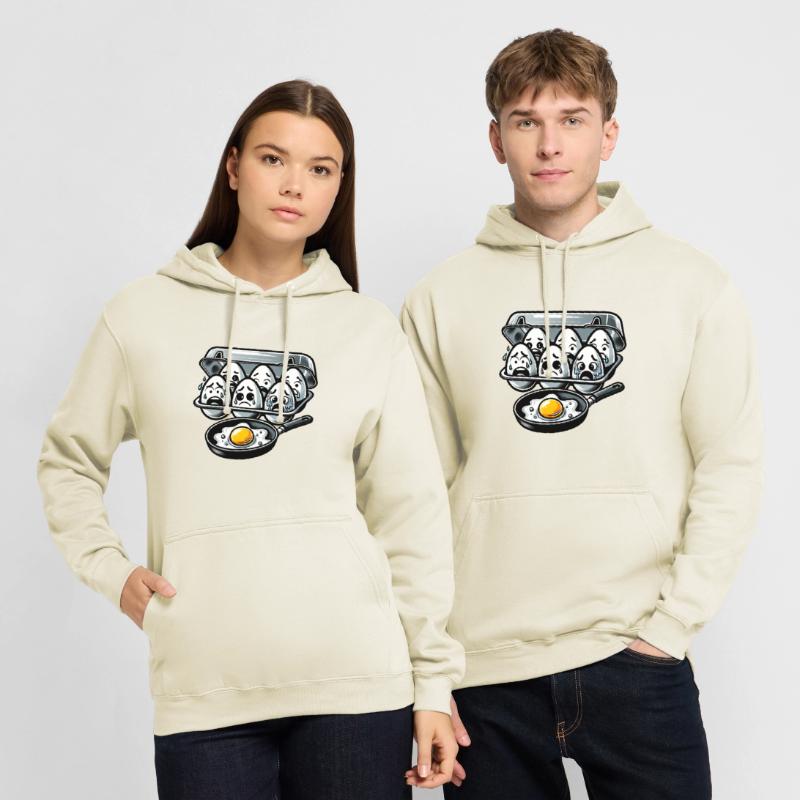 Eggs Fried Egg Easter Meme Unisex Hoodie