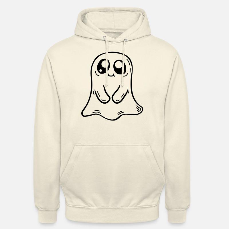 Comic kleiner süßer Geist - Unisex Hoodie - Vanille-Milchshake