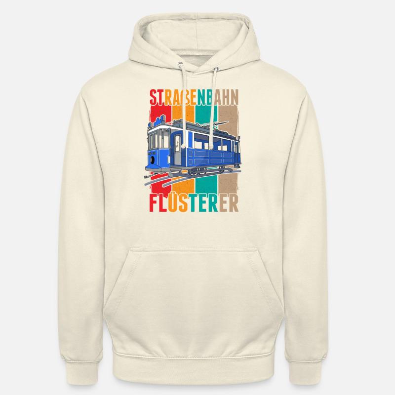 Straßenbahn Flüsterer Straßenbahnfahrer S-Bahn - Unisex Hoodie - Vanille-Milchshake
