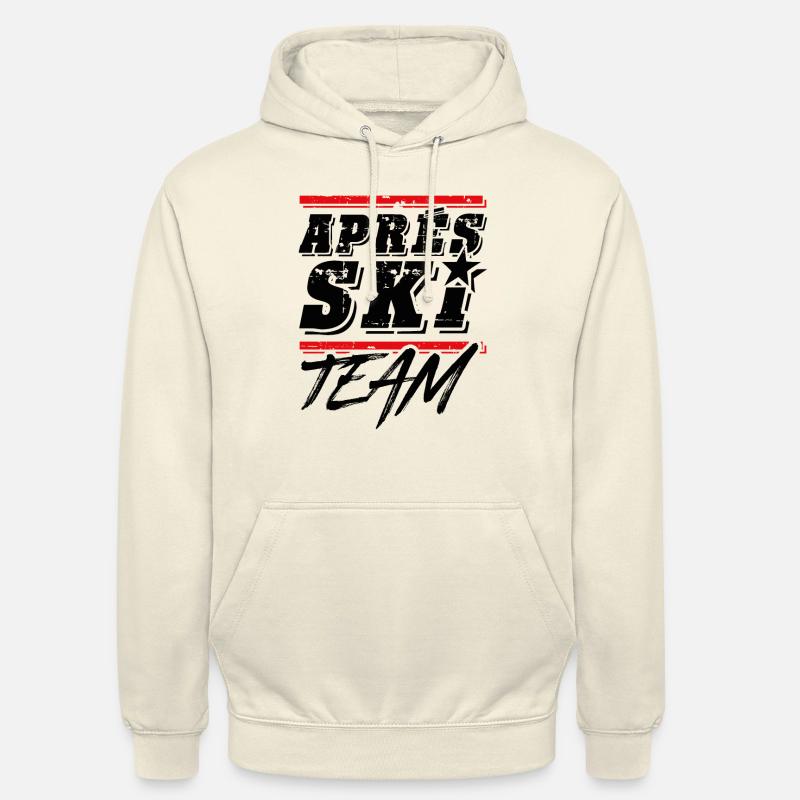 apres équipe de ski - Sweat-shirt à capuche unisexe - vanille
