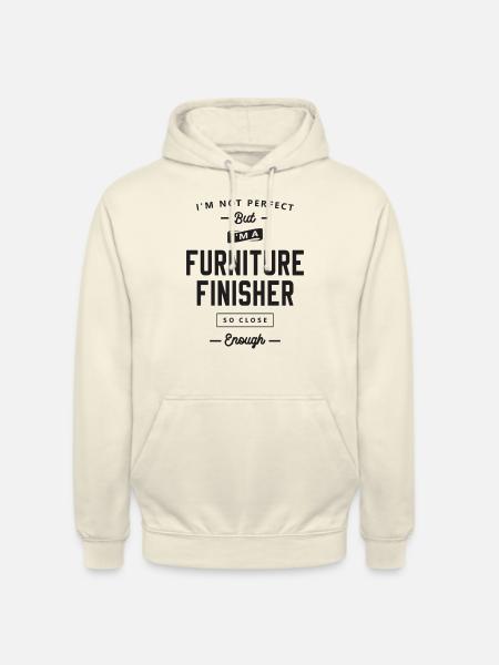 Möbelveredler Lustige Berufsbezeichnung - Unisex Hoodie - Vanille-Milchshake