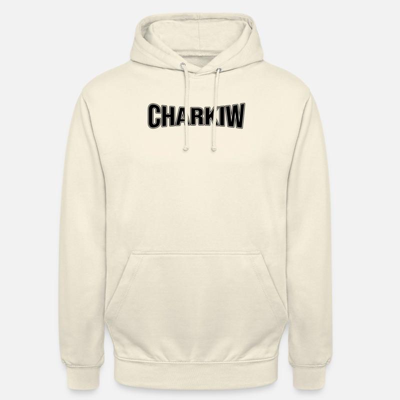 Kharkiv - Sweat-shirt à capuche unisexe - vanille