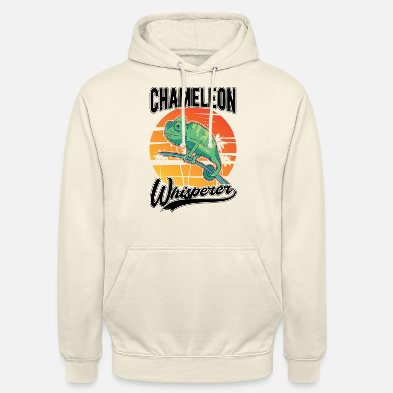 Chamäleon Flüsterer Chameleon Whisperer - Unisex Hoodie - Vanille-Milchshake
