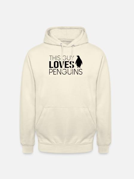 Typ Pinguin Spruch - Unisex Hoodie - Vanille-Milchshake