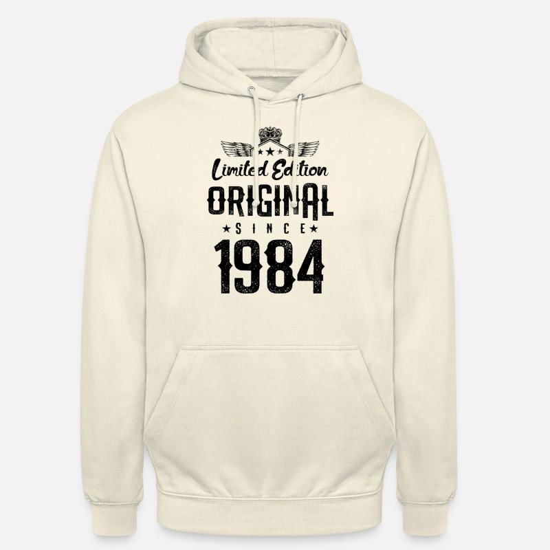 Édition limitée 1984 - Sweat-shirt à capuche unisexe - vanille