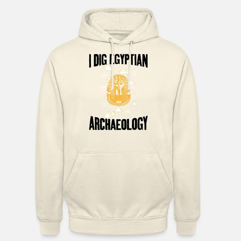Dig Egyptian Archaeology Archéologue Expert - Sweat-shirt à capuche unisexe - vanille