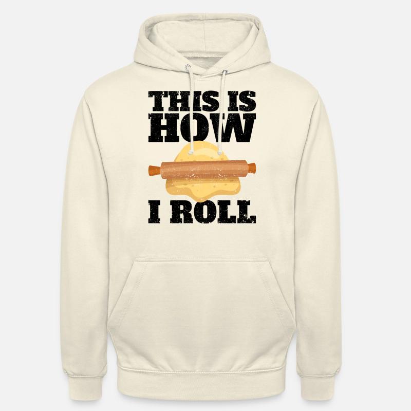 Drôle de boulanger - Sweat-shirt à capuche unisexe - vanille