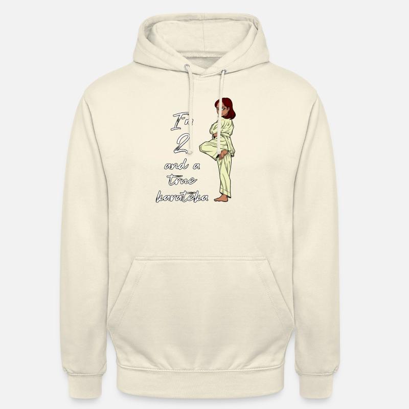 Ich bin 2 - Mädchen Karate - Unisex Hoodie - Vanille-Milchshake