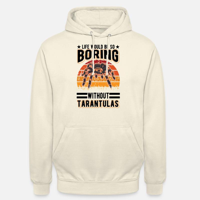 Tarantel Spinne Tarantula - Unisex Hoodie - Vanille-Milchshake