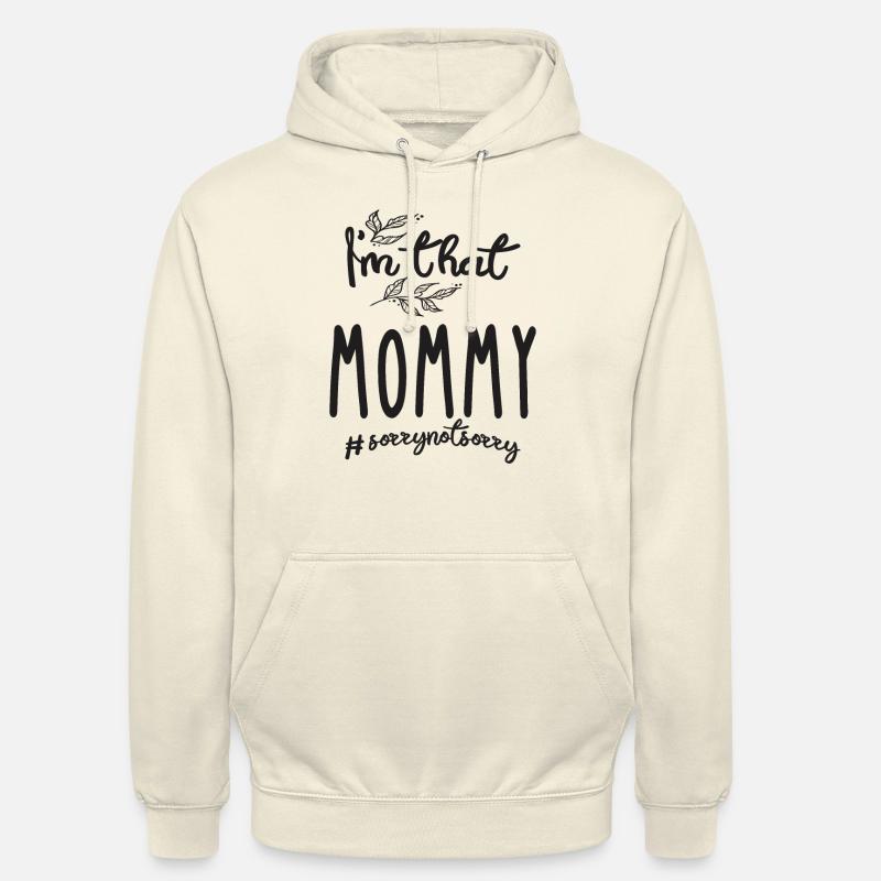 Je suis cette maman - Mère - Sweat-shirt à capuche unisexe - vanille