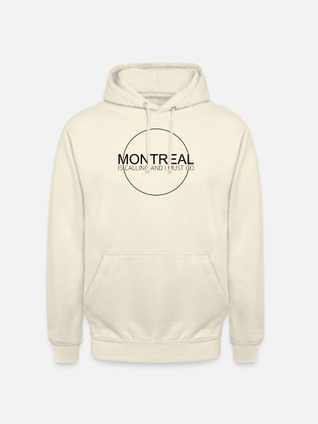 Montreal Saying - Unisex Hoodie - vanilla