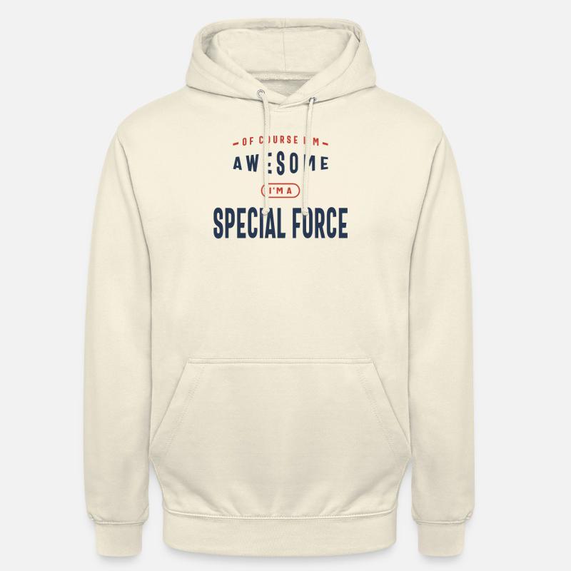 Profession de force spéciale - Sweat-shirt à capuche unisexe - vanille