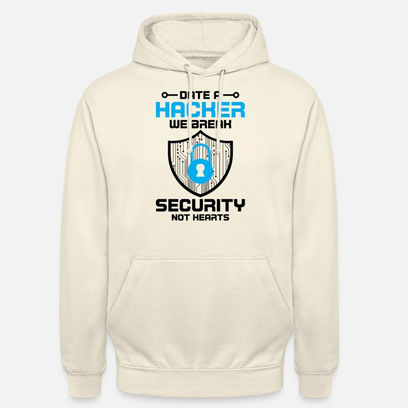 Cybersecurity Computer Security Cybersecurity - Unisex Hoodie - vanilla