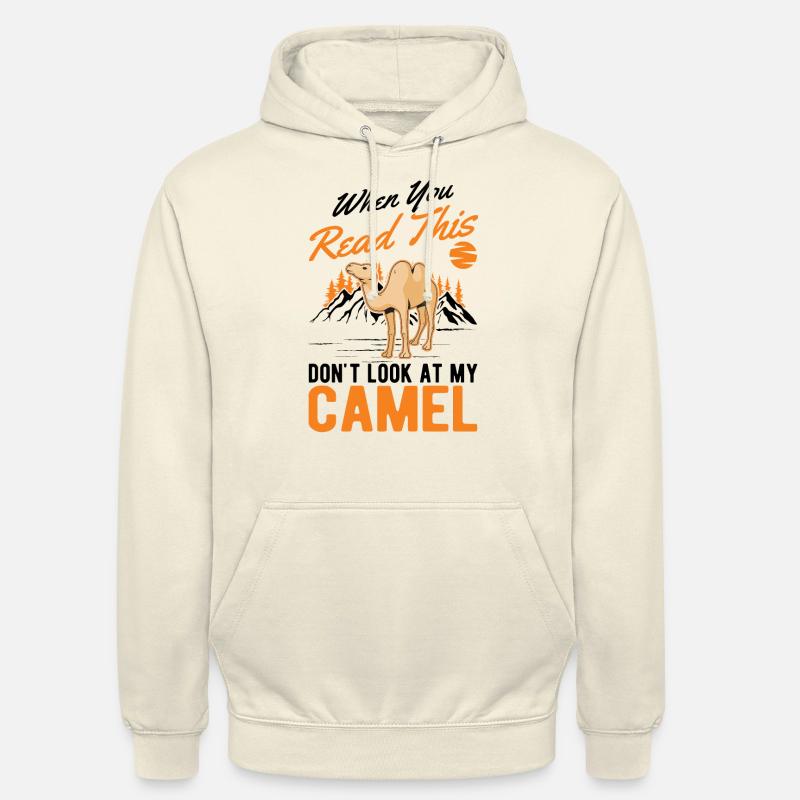 Kamel Geschenk Dromedar Camel Großkamel - Unisex Hoodie - Vanille-Milchshake