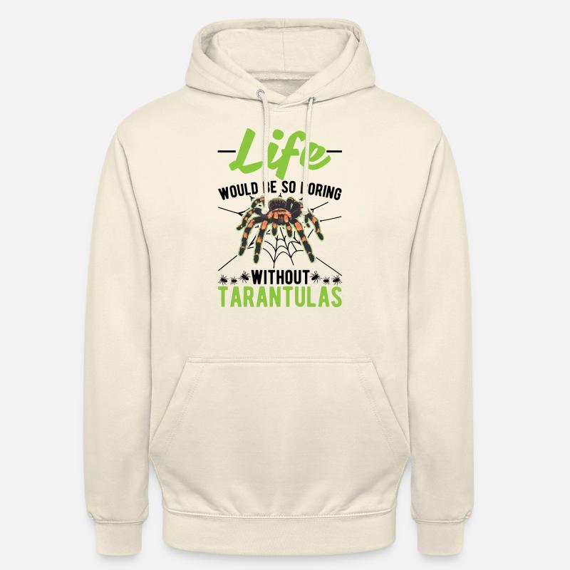 Tarentule Cadeau Araignée Tarentule - Sweat-shirt à capuche unisexe - vanille