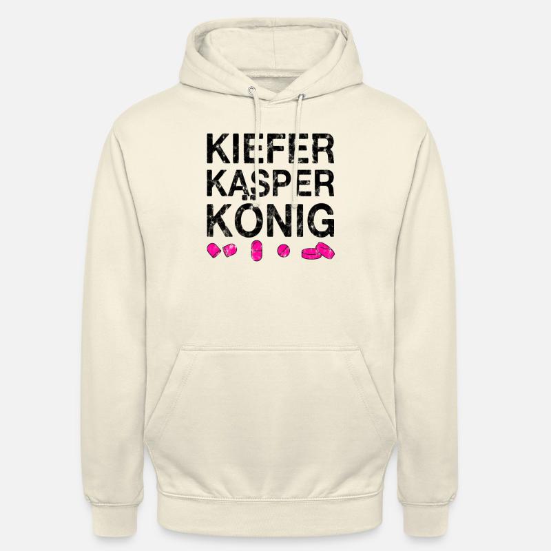 Techno party feiern Spruch - Unisex Hoodie - Vanille-Milchshake