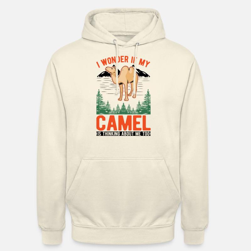 Kamel Geschenk Dromedar Camel Großkamel - Unisex Hoodie - Vanille-Milchshake