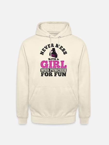 Thaiboxen Muay Thai - Unisex Hoodie - Vanille-Milchshake
