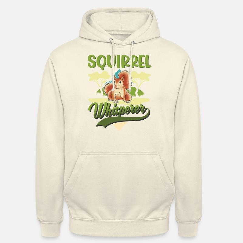 Eichhörnchen Flüsterer - Unisex Hoodie - Vanille-Milchshake