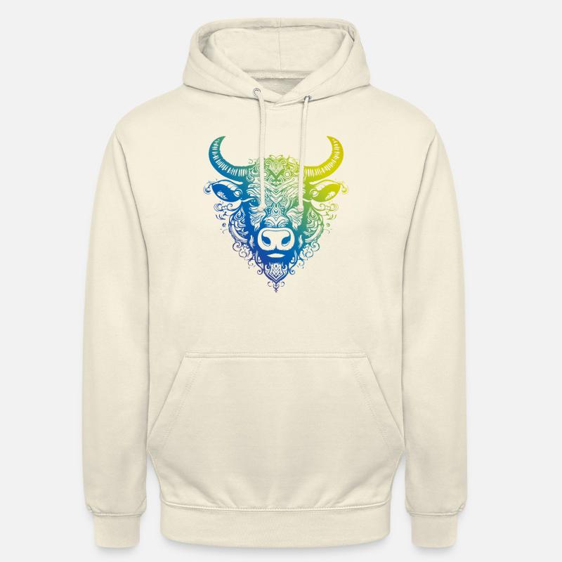 Bulle Mandala Boho - Unisex Hoodie - Vanille-Milchshake