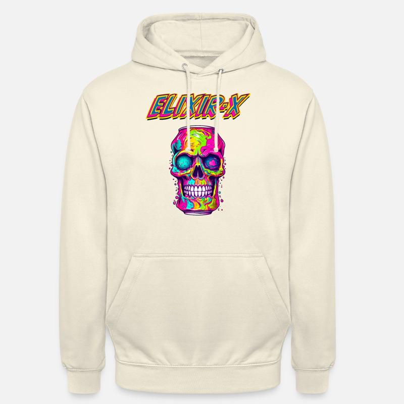 ELIXIR X - Sweat-shirt à capuche unisexe - vanille