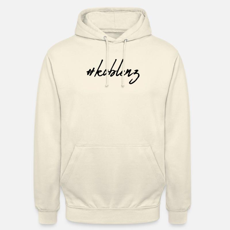 Coblence - Sweat-shirt à capuche unisexe - vanille