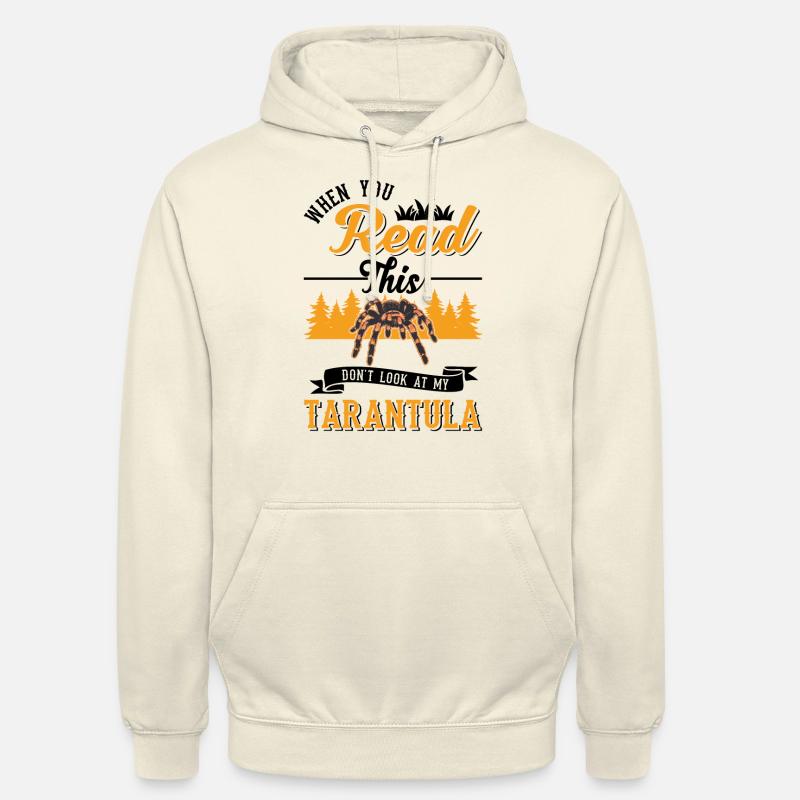 Tarentule Cadeau Araignée Tarentule - Sweat-shirt à capuche unisexe - vanille