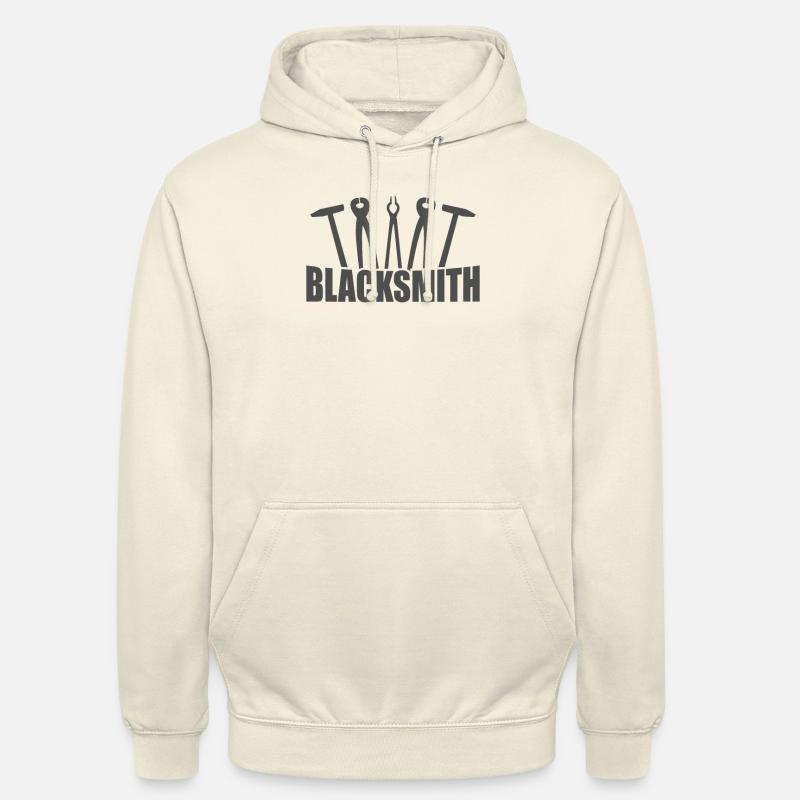 Blacksmith Metallbauer Beruf - Unisex Hoodie - Vanille-Milchshake