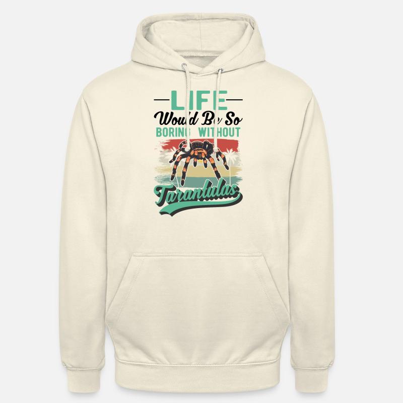Tarentule cadeau araignée tarentule - Sweat-shirt à capuche unisexe - vanille