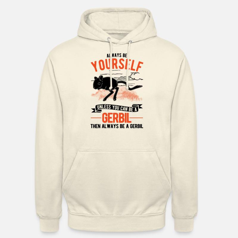 Gerbil Gift Gerbil Gerbil - Unisex Hoodie - vanilla