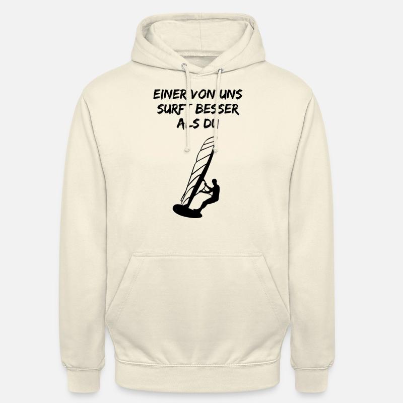 Surfer Challenge - Mieux que vous - Sweat-shirt à capuche unisexe - vanille