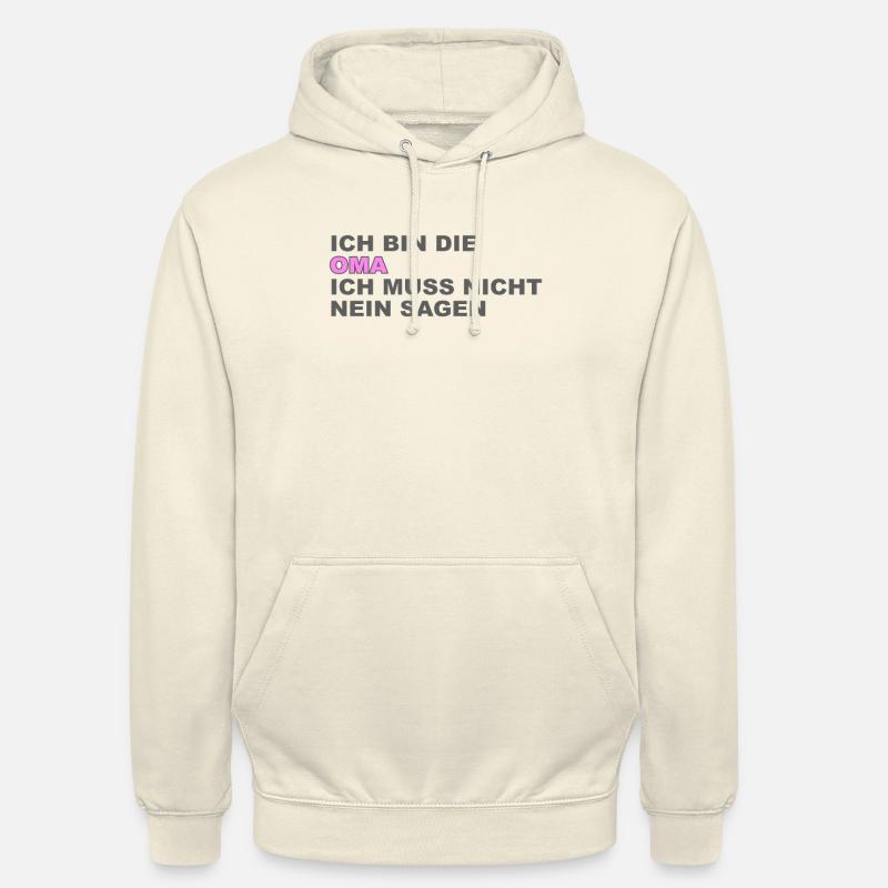 Dicton de grand-mère - Sweat-shirt à capuche unisexe - vanille