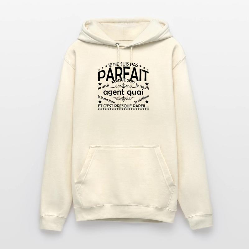 Dock Agent Geschenk Dock Agent Der echte Dock Agent Unisex Hoodie