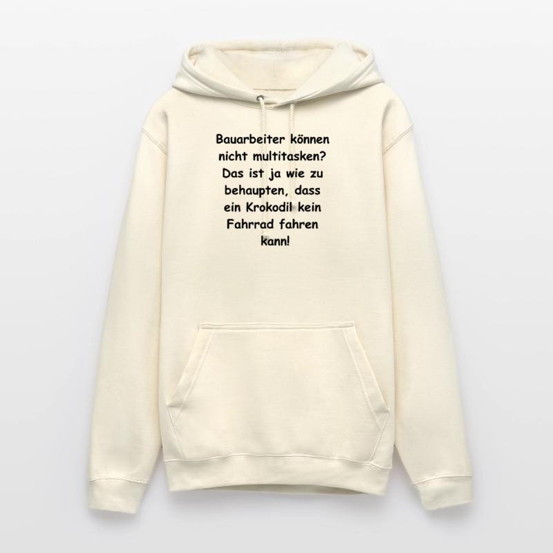 Construction Worker Multitasking Gift Unisex Hoodie