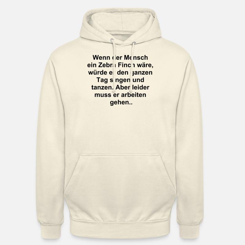 Cadeau de bourreau de travail - Sweat-shirt à capuche unisexe - vanille