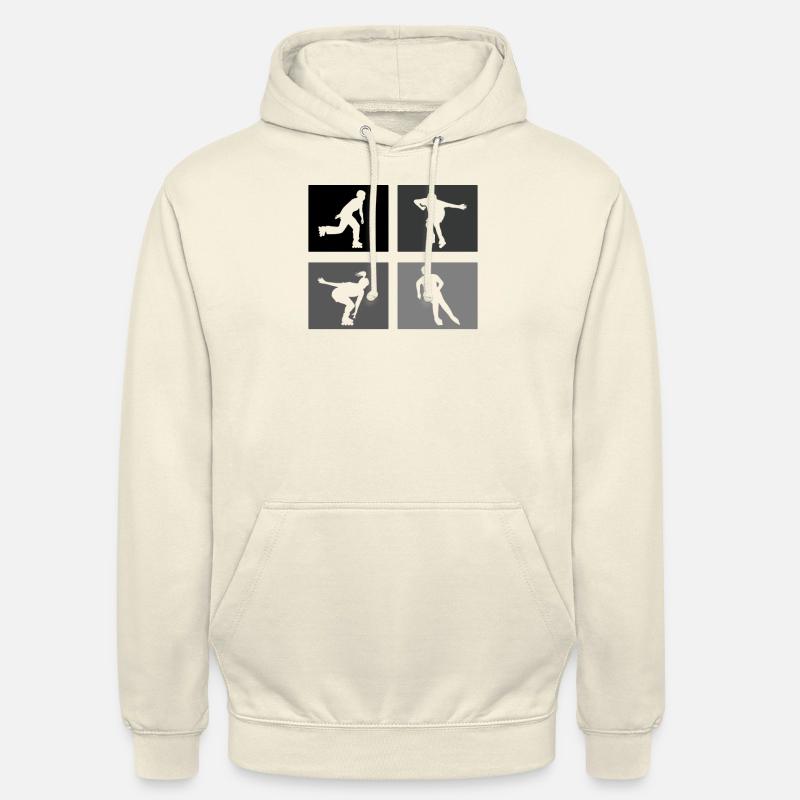 Rollers Rollers Rollers Rollers - Sweat-shirt à capuche unisexe - vanille