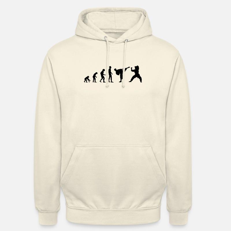 Kampfsport Evolution - Unisex Hoodie - Vanille-Milchshake