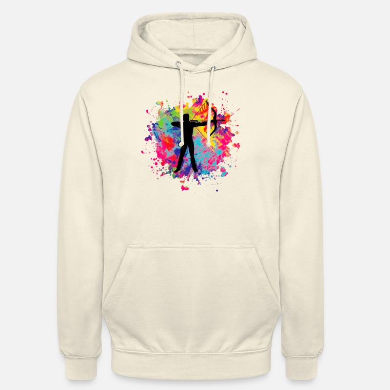 Bogenschießen - Unisex Hoodie - Vanille-Milchshake
