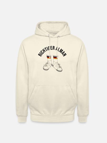 Richtiger Alman - Unisex Hoodie - Vanille-Milchshake