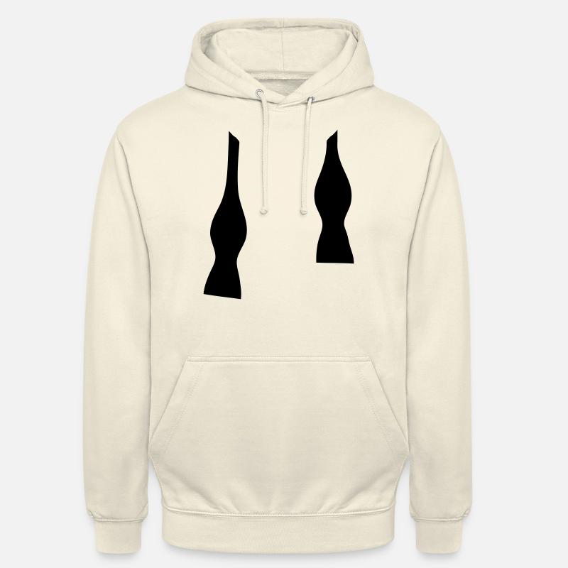 Bow Tie Un-faire - Sweat-shirt à capuche unisexe - vanille