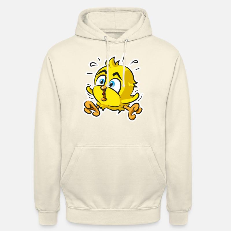 Bande dessinée Chick - Sweat-shirt à capuche unisexe - vanille
