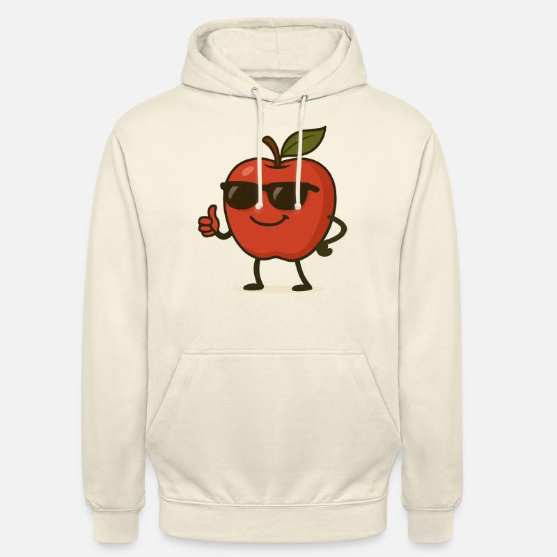 Apple Comic - Unisex Hoodie - vanilla