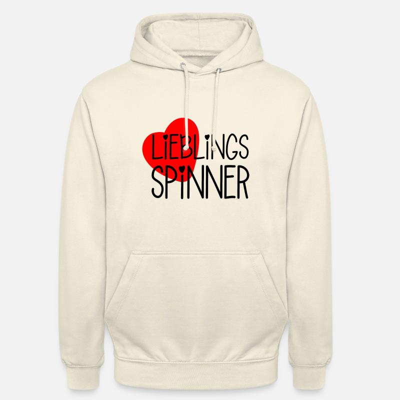 Lieblings-Spinner Geschenkidee Valentinstag - Unisex Hoodie - Vanille-Milchshake