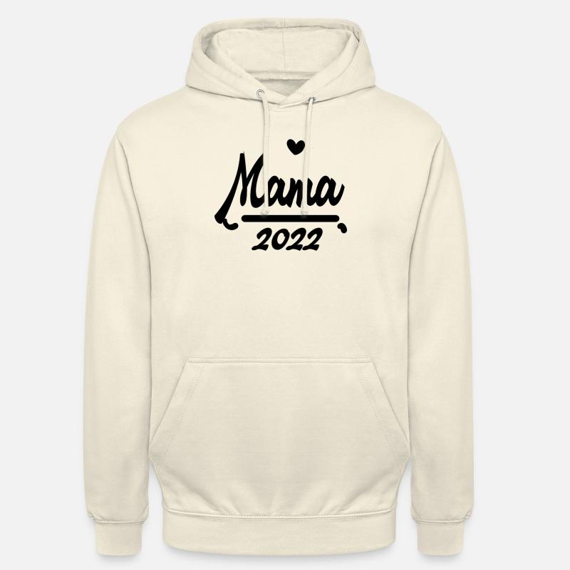 Mama 2022 - Werdende Mutter 2022 - Unisex Hoodie - Vanille-Milchshake