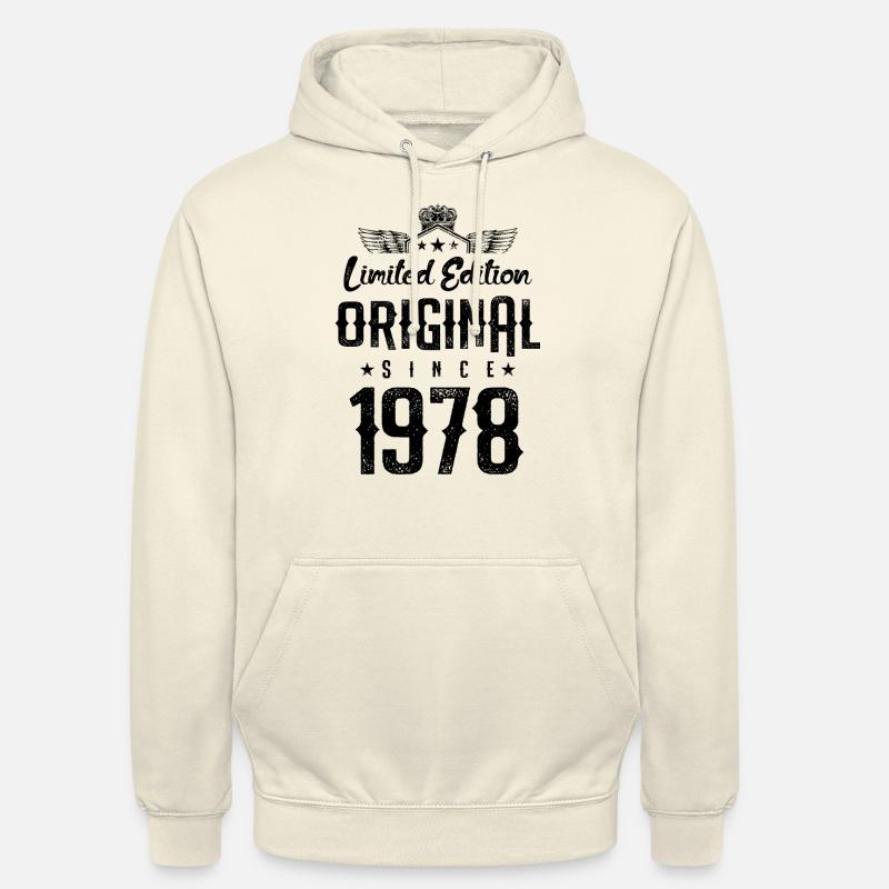 Édition limitée 1978 - Sweat-shirt à capuche unisexe - vanille