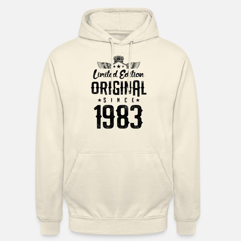 Édition limitée 1983 - Sweat-shirt à capuche unisexe - vanille
